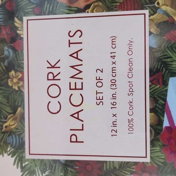 2 New Sets, of 2 Cork Placemats and Ideaman Travel Mug. - Picture 2 of 14